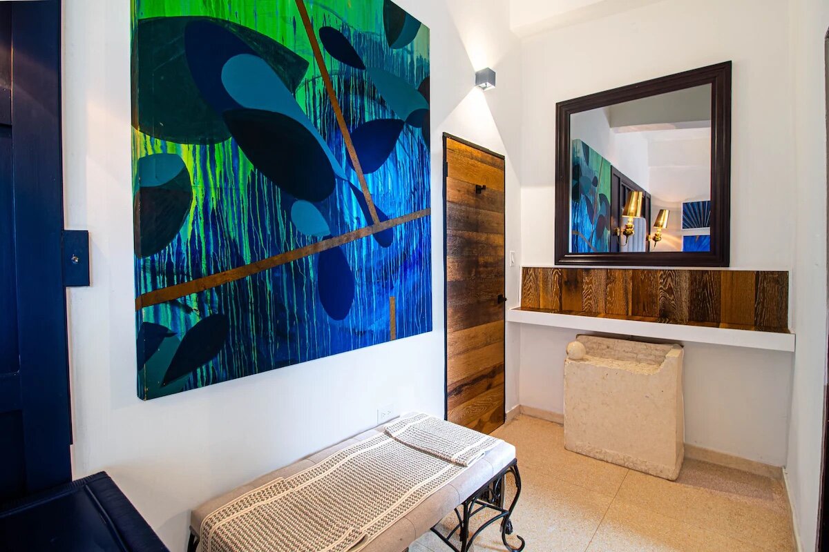 Habitación Premium, 1 Cama King, Planta Baja - entrada y tocador