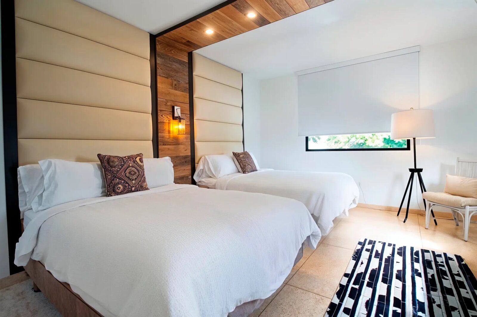 Habitación Doble Elite, 2 Camas Queen, Vista a la Ciudad - dormitorio