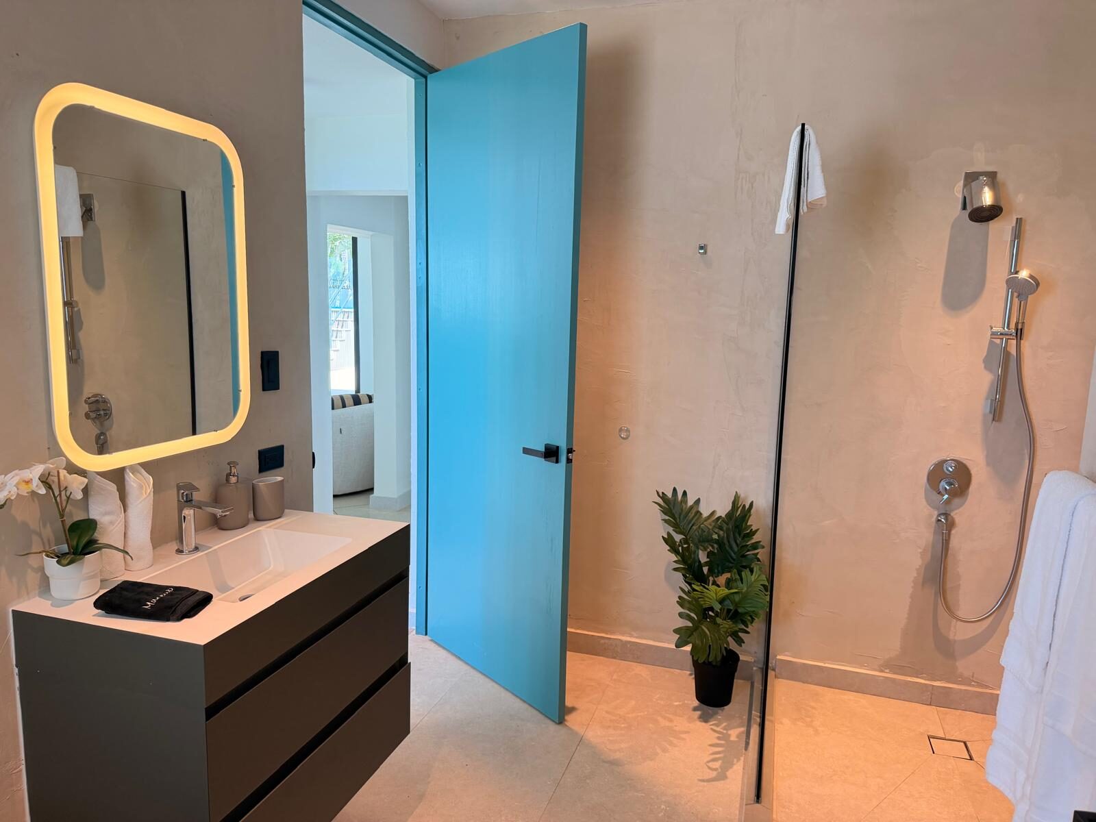 Habitación Mega Doble - baño