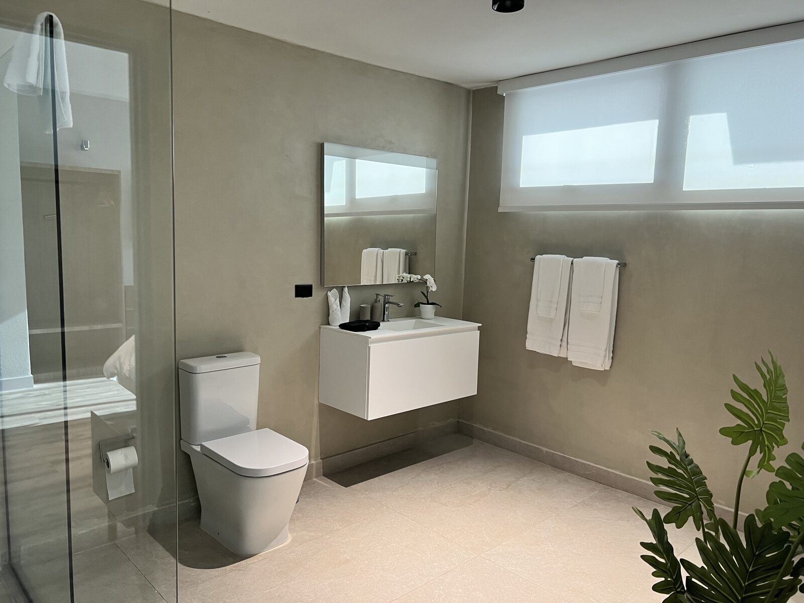 Suite Queen Vista al Mar - baño