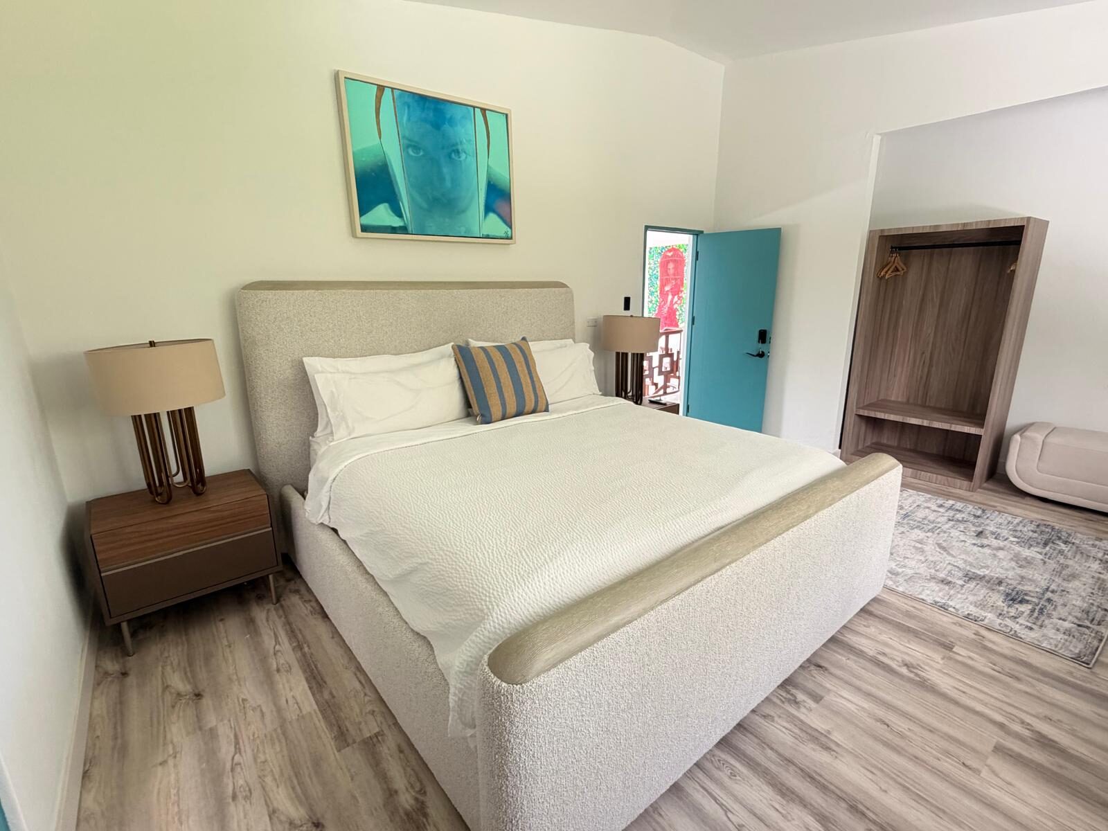 Habitación King Jardín - dormitorio