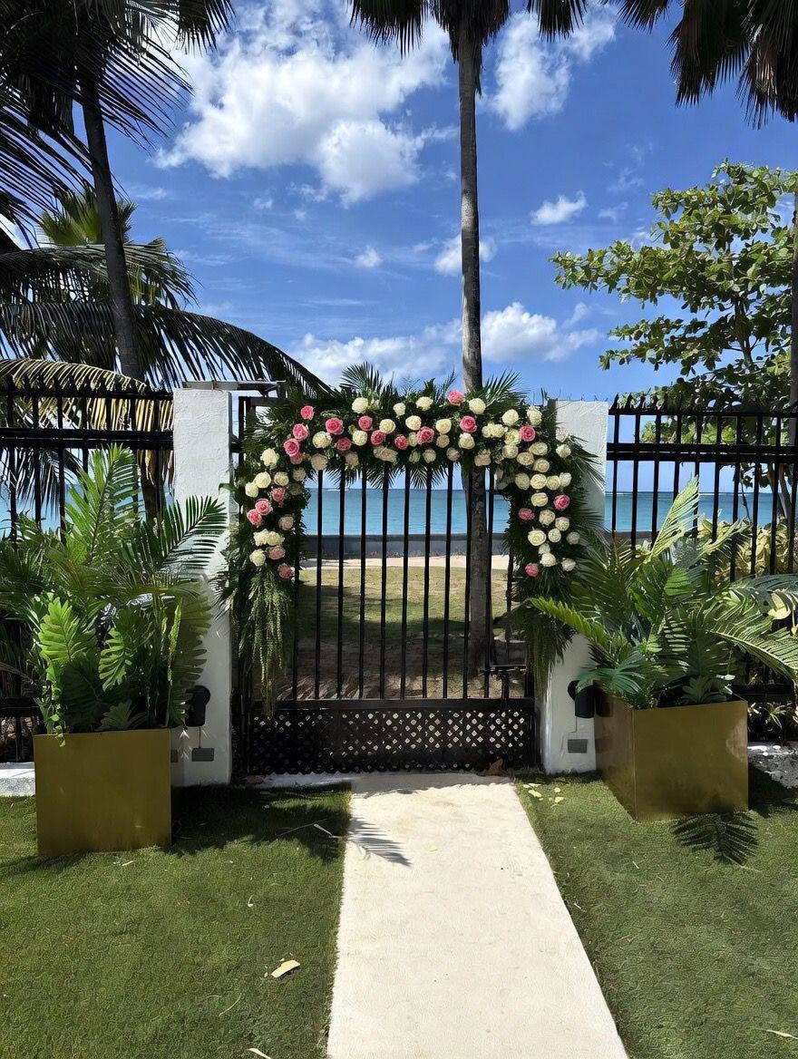 Villa Azure Hotel oceanfront wedding venue in Ocean Park, San Juan